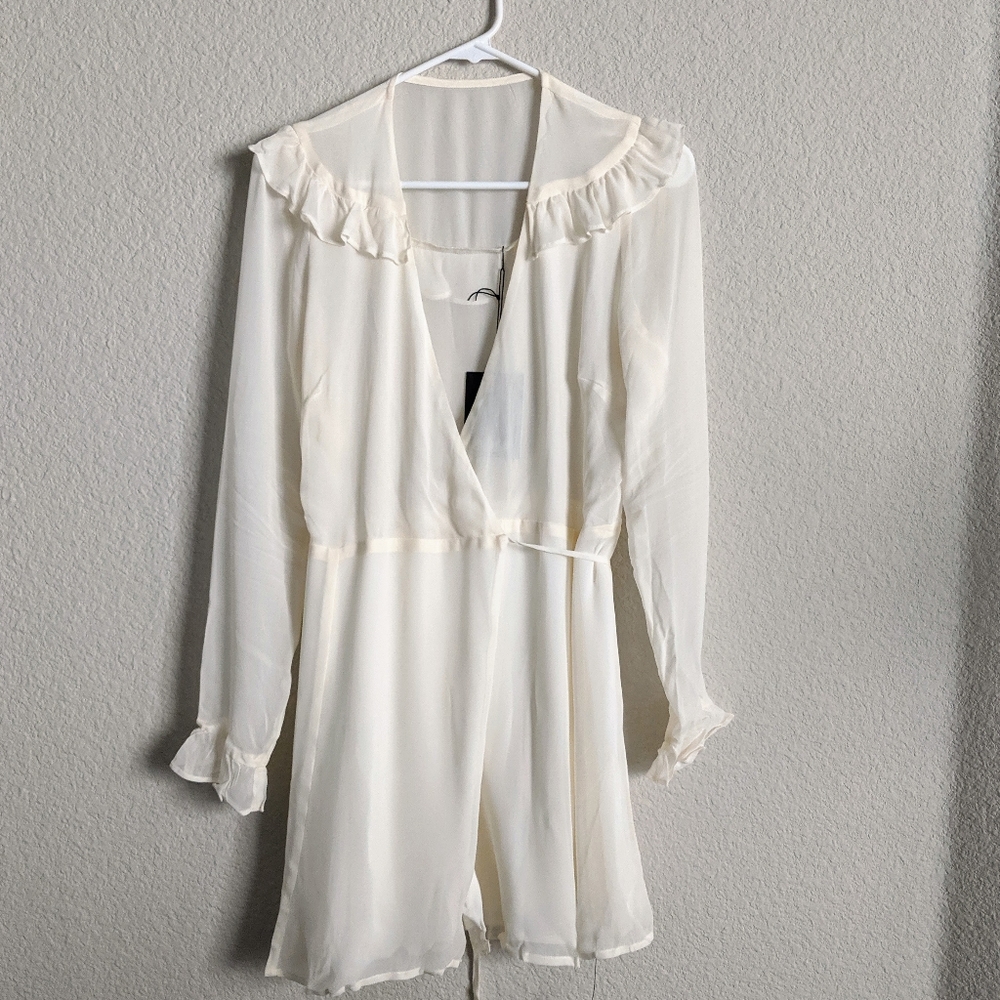 Reformation Ricki Dress Size Small SM, Ivory, NWT